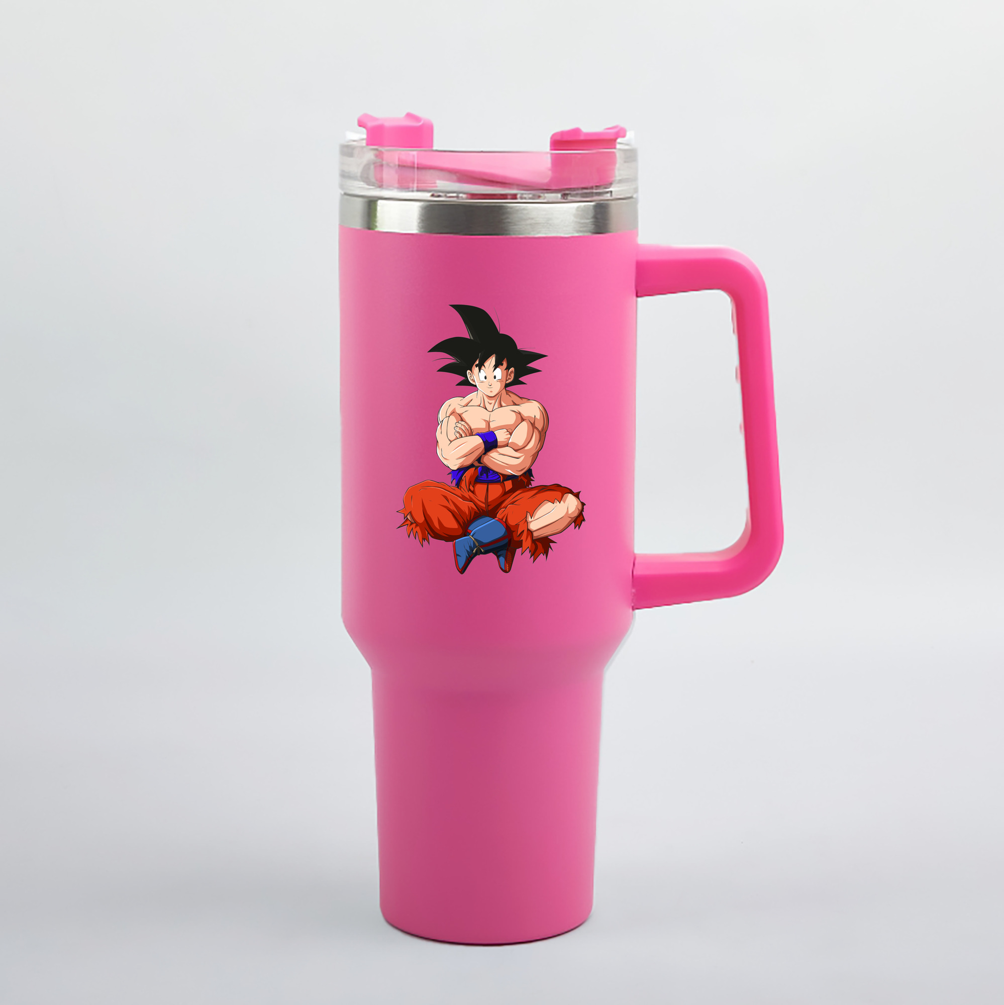 （画像用） ドラゴンボール 孫悟空（そん ごくう）Son Goku カカロット DRAGON BALL Kakarotto 1200mL車用タンブラー（カラープリント）